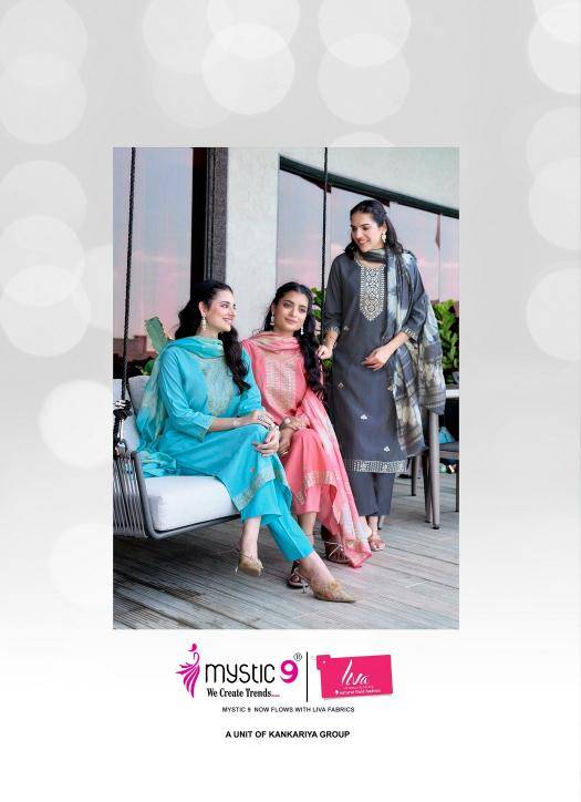 Mystic9 payal vol 1 Kurti wholesale market in Ahmedabad