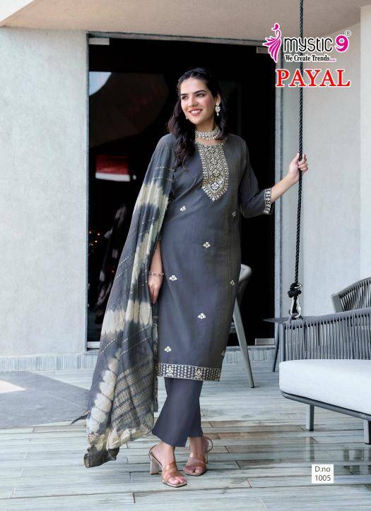 Mystic9 payal vol 1 Kurti wholesale market in Ahmedabad