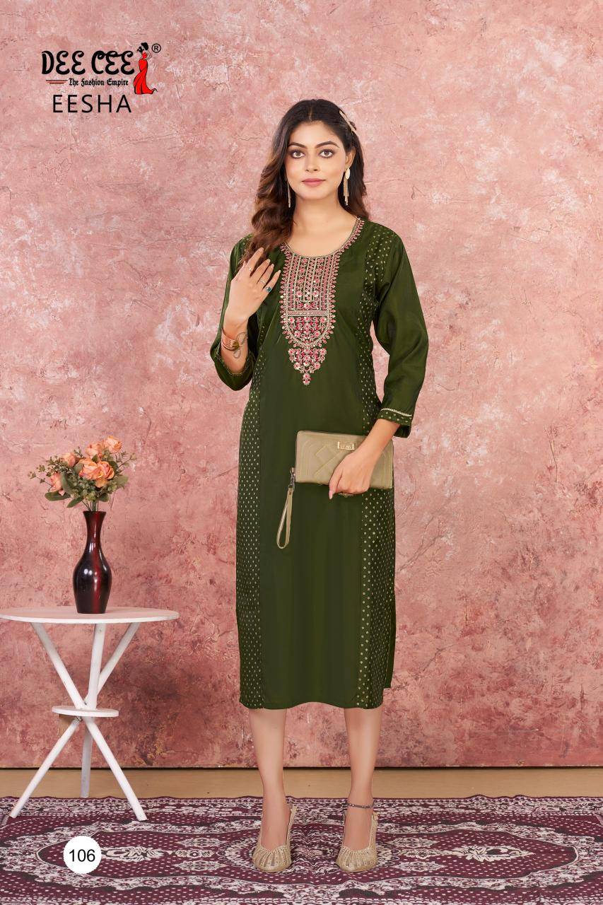 Deecee eesha Kurtis wholesale price in Ahmedabad
