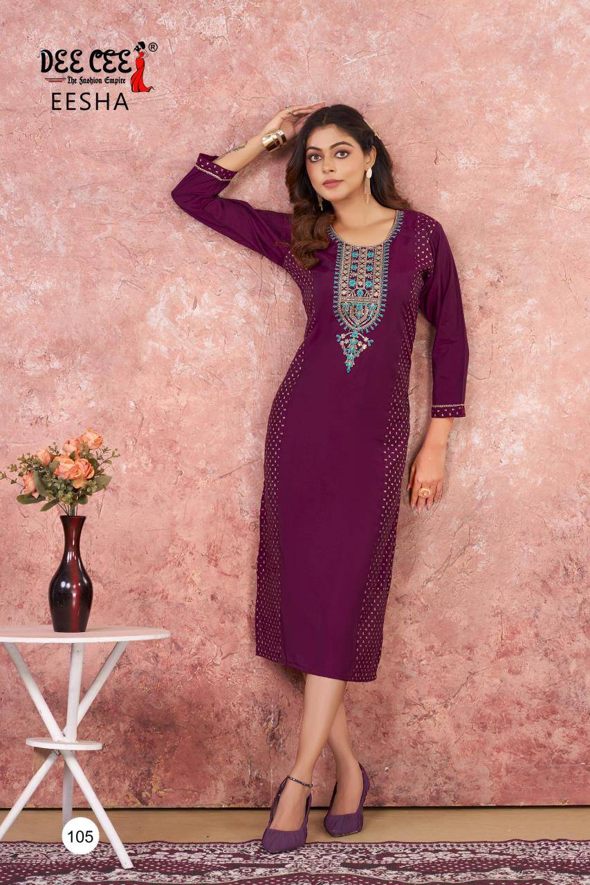 Deecee eesha Kurtis wholesale price in Ahmedabad