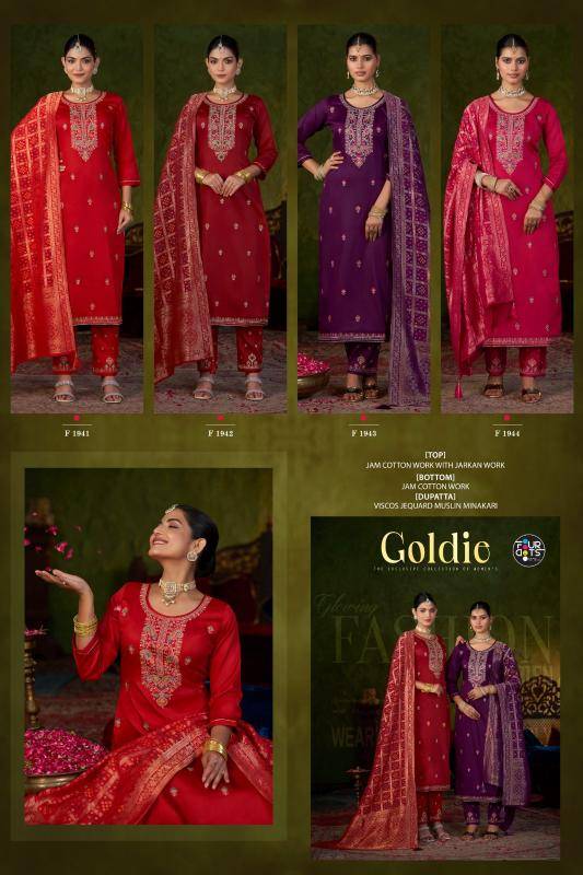 Fourdots goldie Dress material wholesalers in India