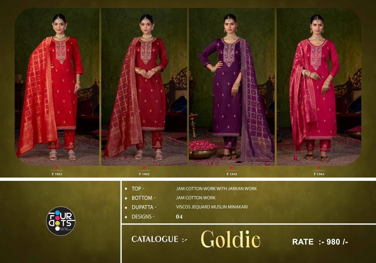 Fourdots goldie Dress material wholesalers in India