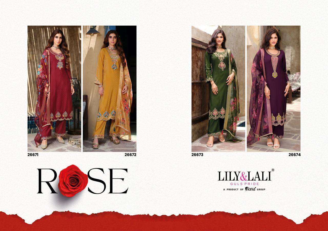 Lily & lali rose Wholesale kurtis from Jaipur