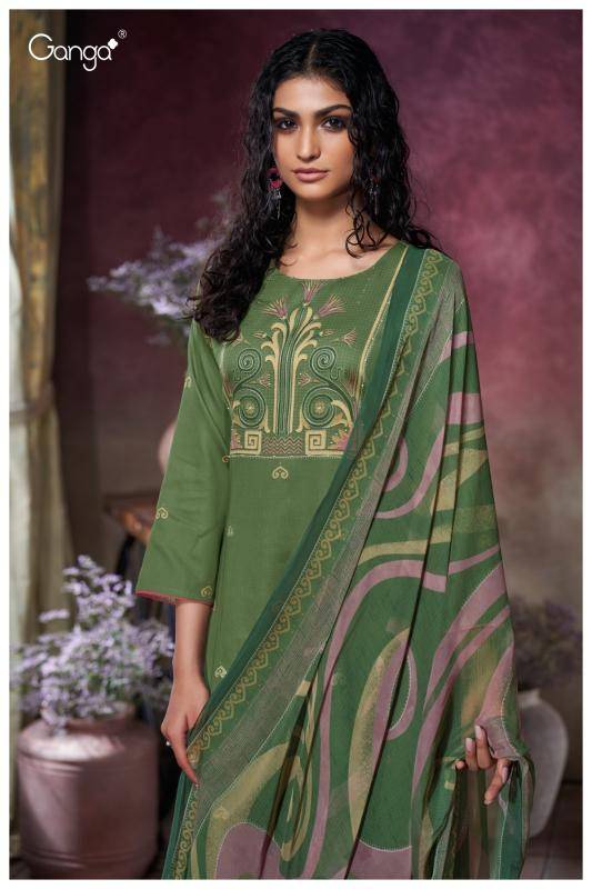 Ganga jihana 3727 wholesale dress materials in hyderabad with price