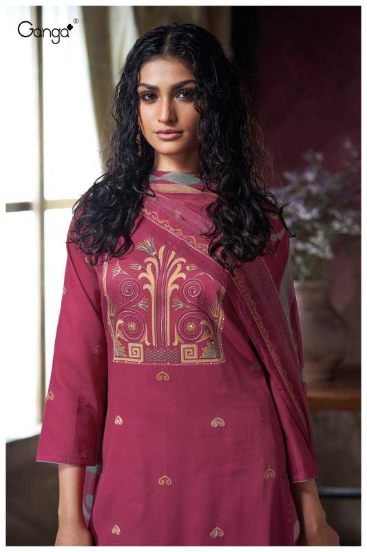 Ganga jihana 3727 wholesale dress materials in hyderabad with price
