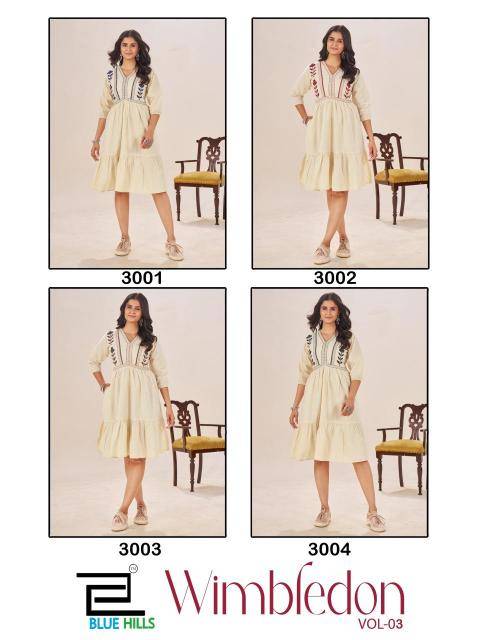 Blue hills wimbledon 3 wholesale kurti manufacturers in surat