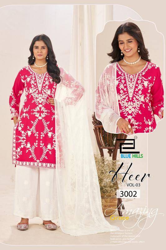 Blue hills heer vol 3 wholesale kurti manufacturers in surat