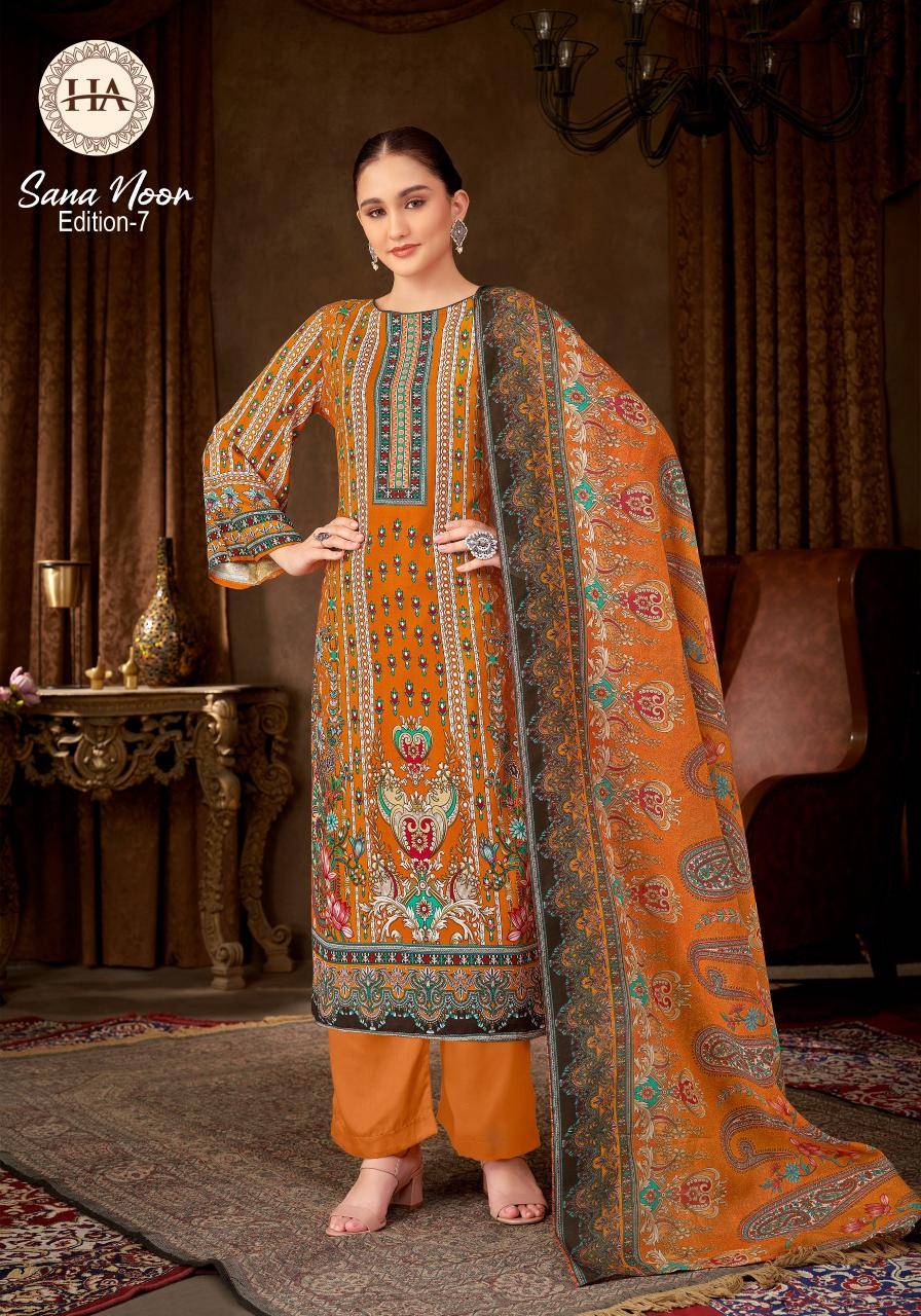 Alok suit sana noor 7 Dress materials Online shopping in india