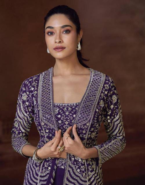 Sayuri designer silky Wholesale party wear salwar kameez in India