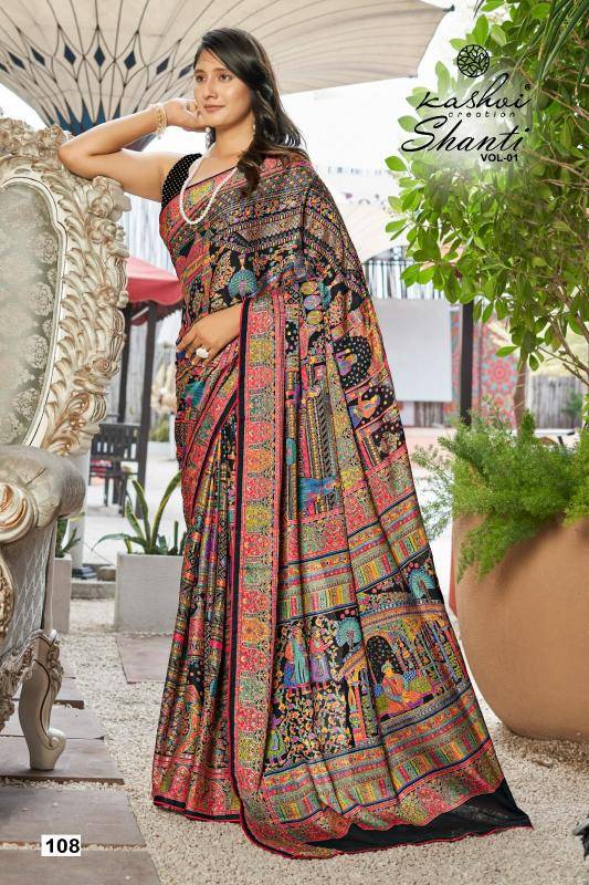 Kashvi creation shanti  Surat saree factory