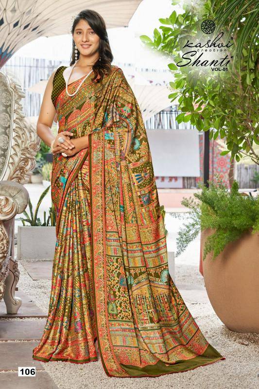 Kashvi creation shanti  Surat saree factory