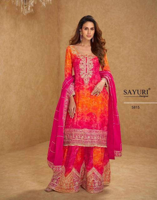 Sayuri designer rangeela Latest salwar kameez designs wholesale in India