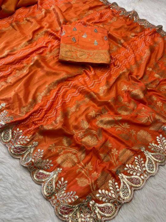 Akshara tissue russian silk Saree market Kolkata