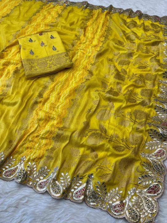 Akshara tissue russian silk Saree market Kolkata