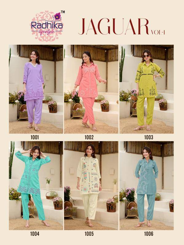 Radhika lifestyle jaguar vol 1 Kurti fabric wholesalers in Rajkot