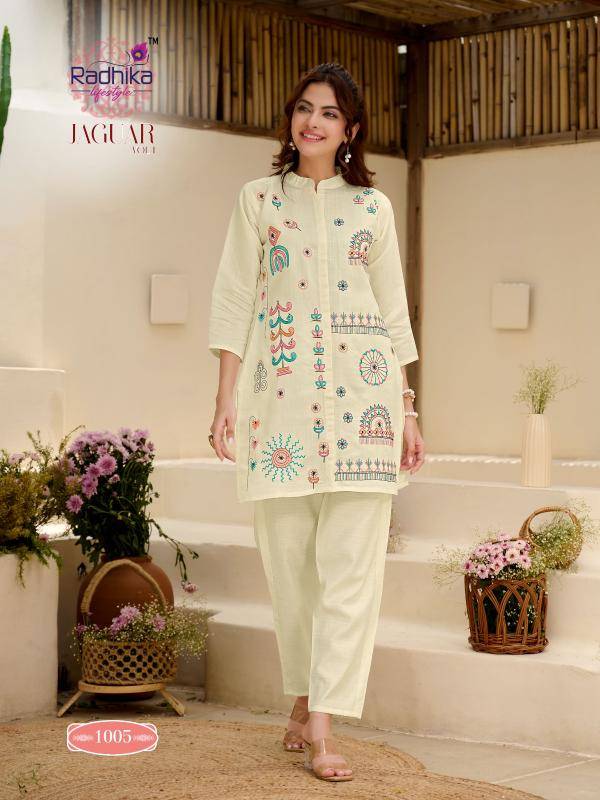Radhika lifestyle jaguar vol 1 Kurti fabric wholesalers in Rajkot