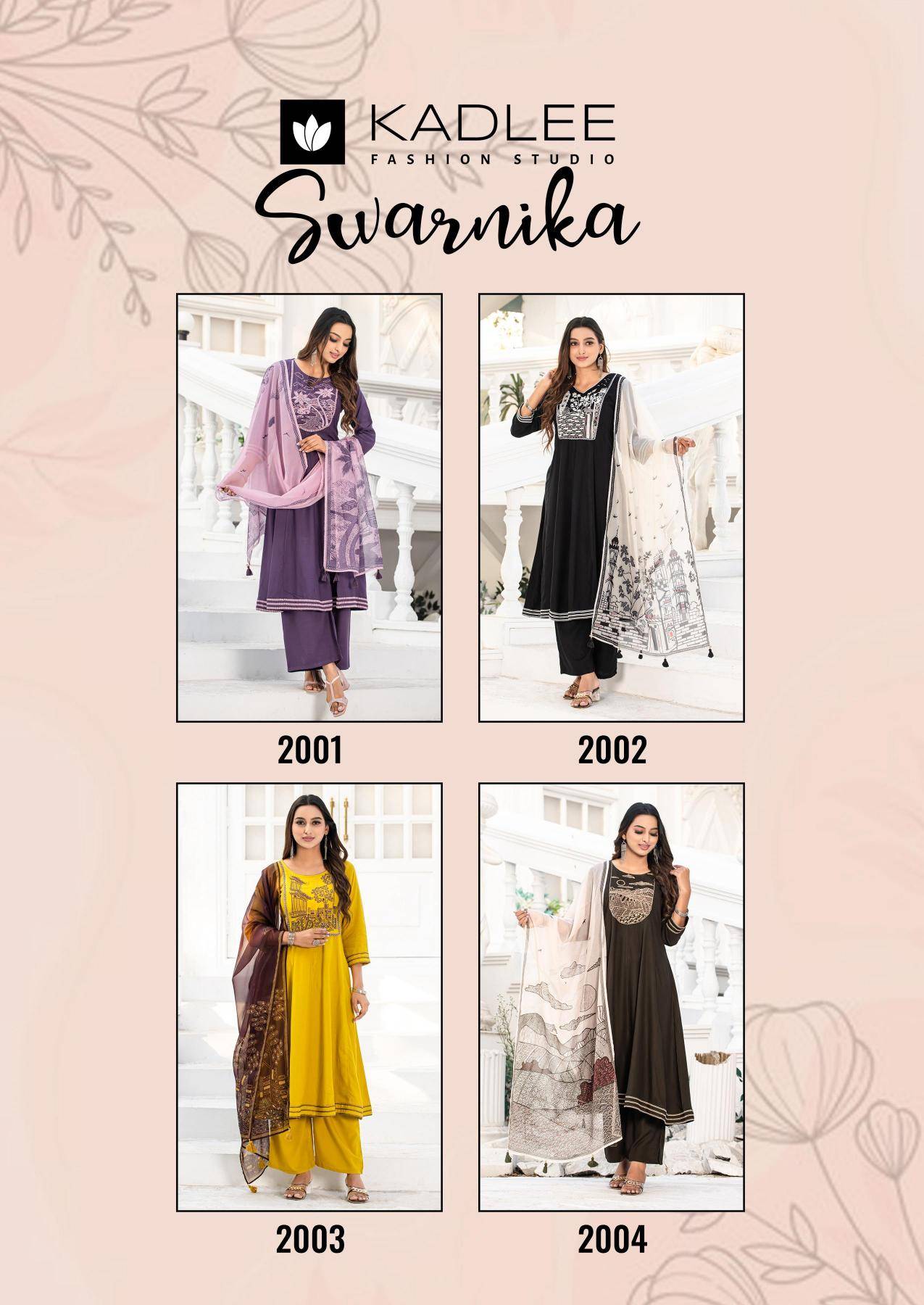 Kadlee swarnika Kurti distributors in Surat