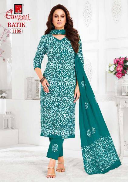 Ganpati batik pant vol-11 Online dress materials market wholesale surat