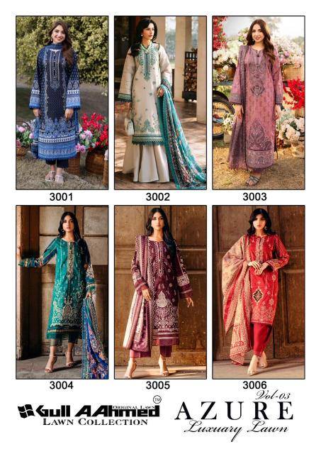 Gullahmed azure vol-3  Online dress materials shopping
