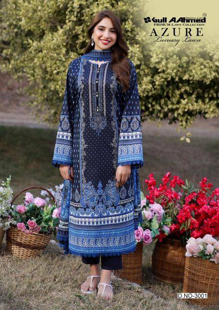 Gullahmed azure vol-3  Online dress materials shopping