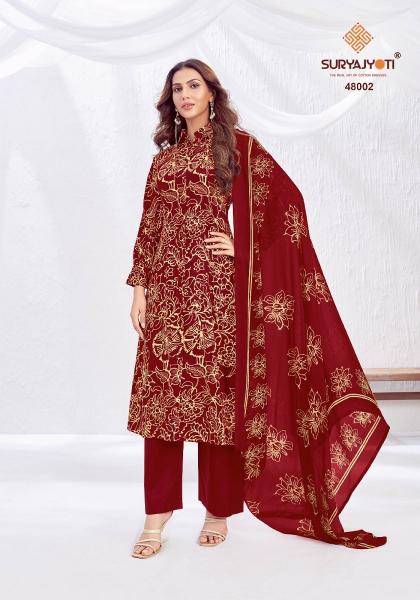 Suryajyoti naisha vol-48 Designer dress materials online