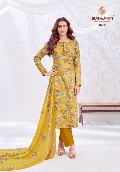 Suryajyoti naisha vol-48 Designer dress materials online