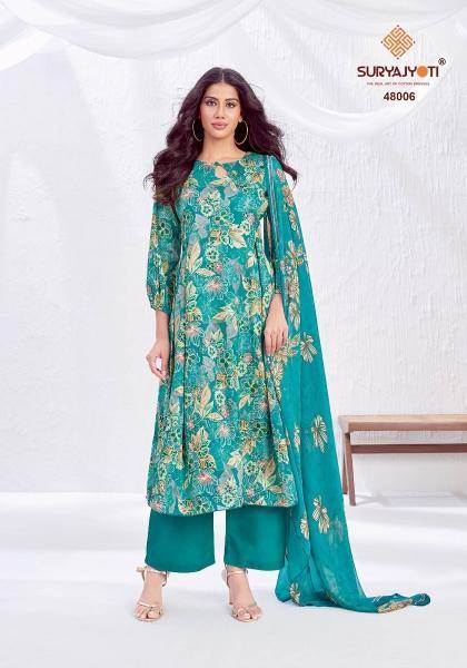 Suryajyoti naisha vol-48 Designer dress materials online