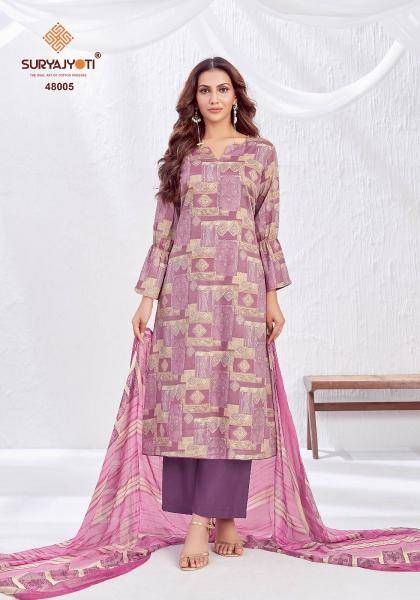 Suryajyoti naisha vol-48 Designer dress materials online