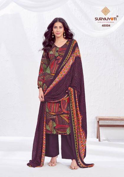 Suryajyoti naisha vol-48 Designer dress materials online