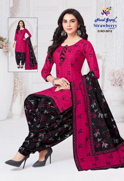 Ng strawberry vol-5 Best dress material shops in Gujarat