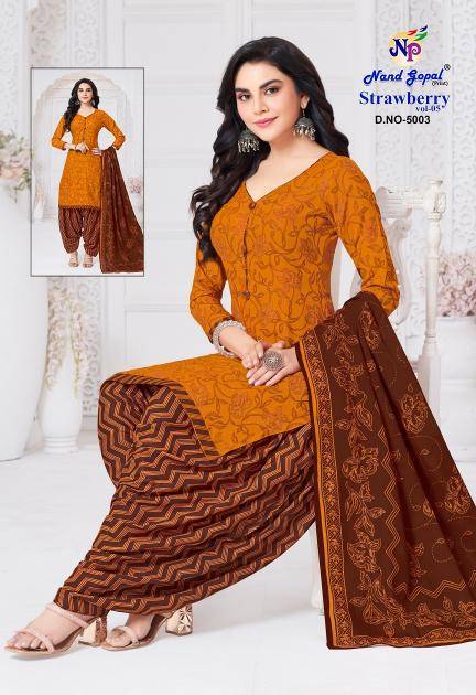 Ng strawberry vol-5 Best dress material shops in Gujarat