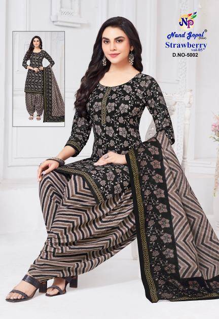 Ng strawberry vol-5 Best dress material shops in Gujarat