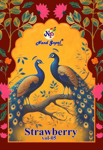 Ng strawberry vol-5 Best dress material shops in Gujarat