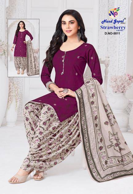 Ng strawberry vol-5 Best dress material shops in Gujarat