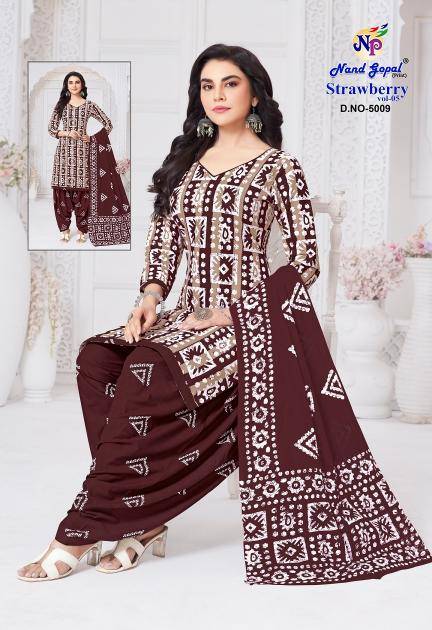 Ng strawberry vol-5 Best dress material shops in Gujarat