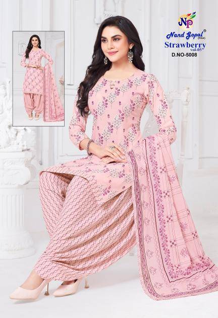 Ng strawberry vol-5 Best dress material shops in Gujarat