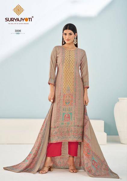 Suryajyoti poayal advance vol-3 Designer dress materials in Gujarat