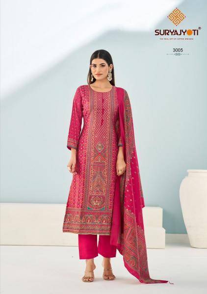 Suryajyoti poayal advance vol-3 Designer dress materials in Gujarat