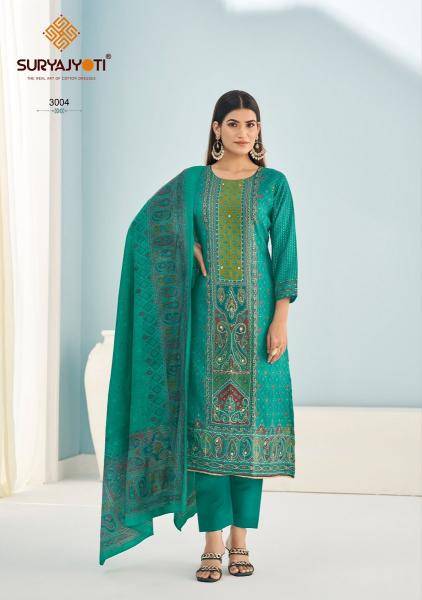 Suryajyoti poayal advance vol-3 Designer dress materials in Gujarat