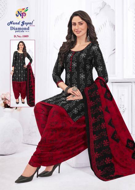 Ng diamond patiyala vol-1 Affordable dress materials in Gujarat
