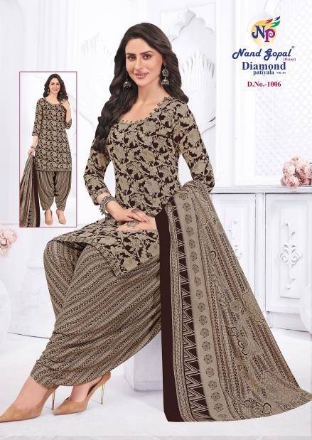 Ng diamond patiyala vol-1 Affordable dress materials in Gujarat