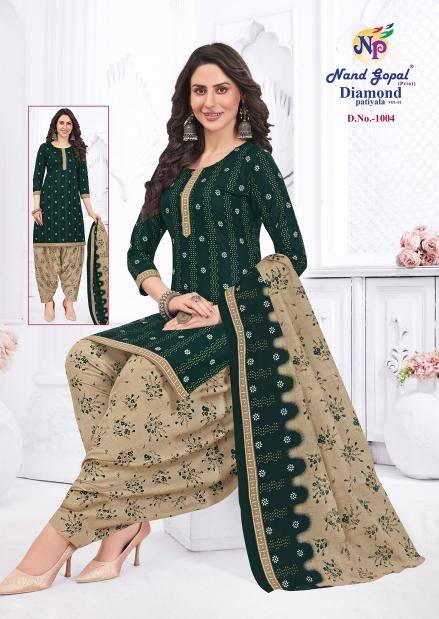 Ng diamond patiyala vol-1 Affordable dress materials in Gujarat