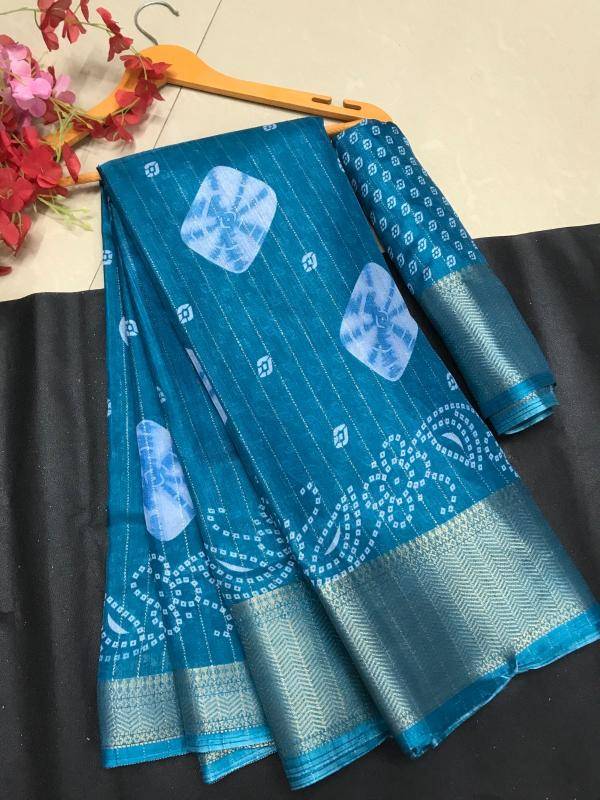 GC soft dola silk with border Saree manufacturers in Ahmedabad