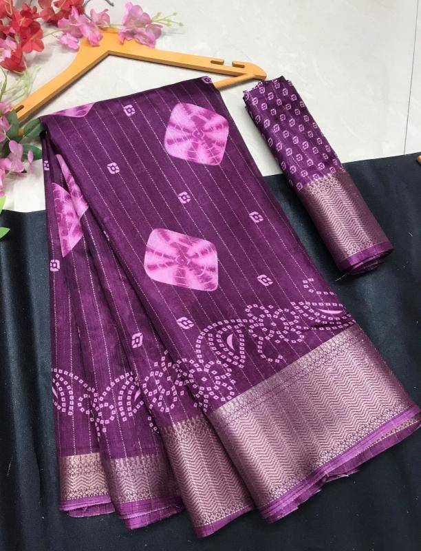 GC soft dola silk with border Saree manufacturers in Ahmedabad