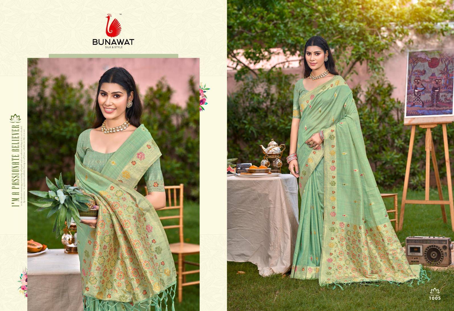 BUNAWAT Sobha Designer sarees wholesale in India