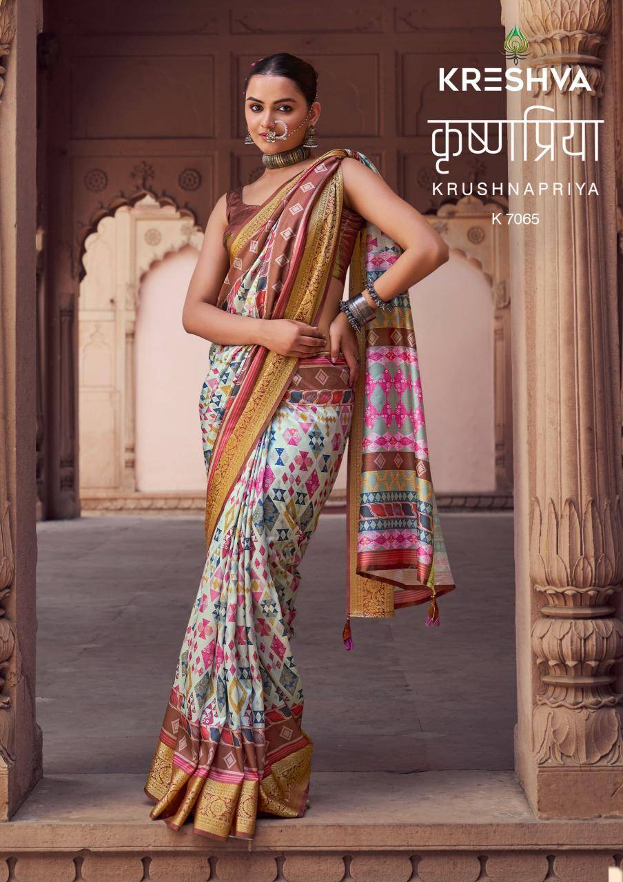 Shorya krushnapriya Saree fabric wholesalers in India
