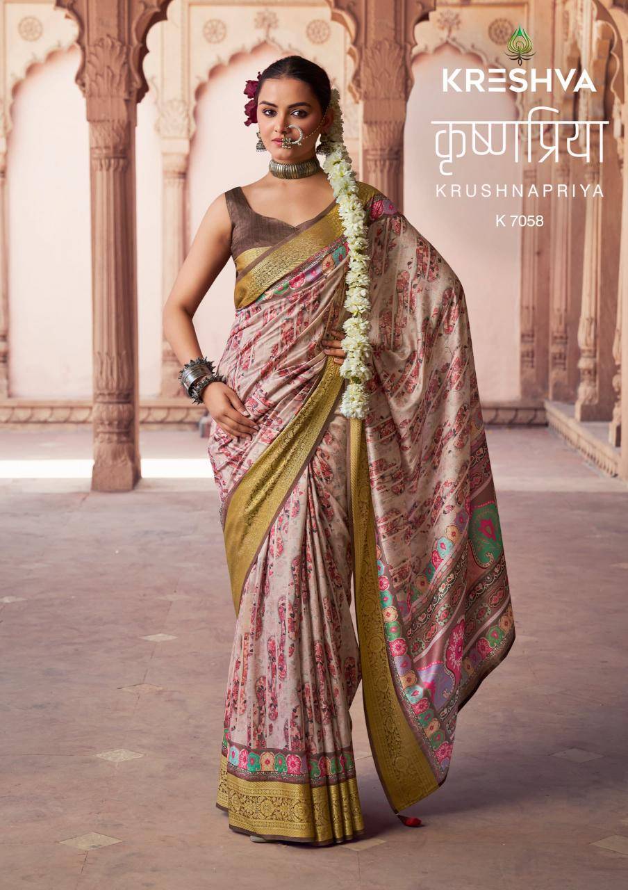 Shorya krushnapriya Saree fabric wholesalers in India