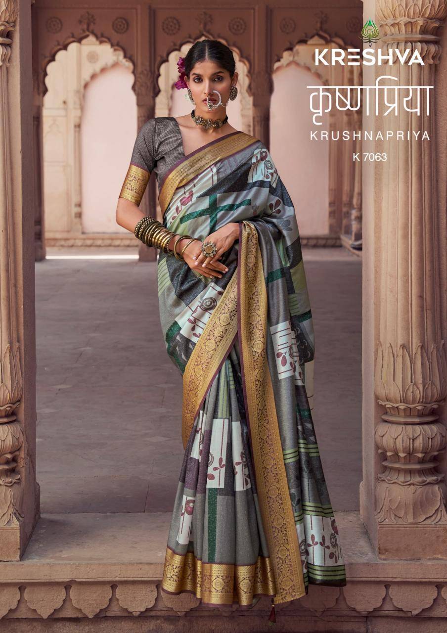 Shorya krushnapriya Saree fabric wholesalers in India
