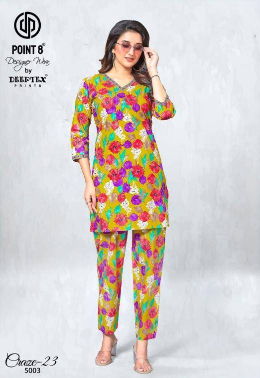 Deeptex craze23 vol-5 Kurti wholesale market in Surat