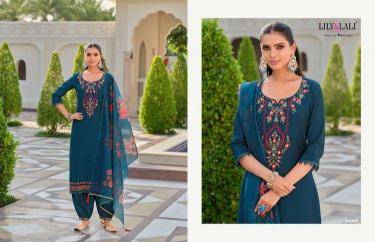 Lily & lali afghani 1 Kurti exporters in Gujarat
